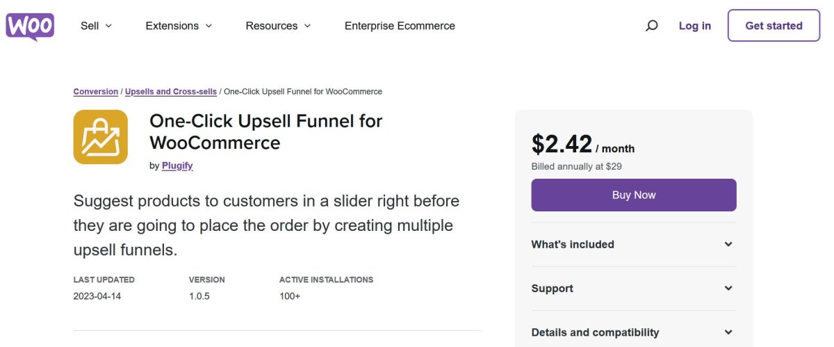 1-Click Upsells woocommerce