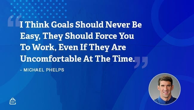 Citation 8 Objectifs de Michael Phelps