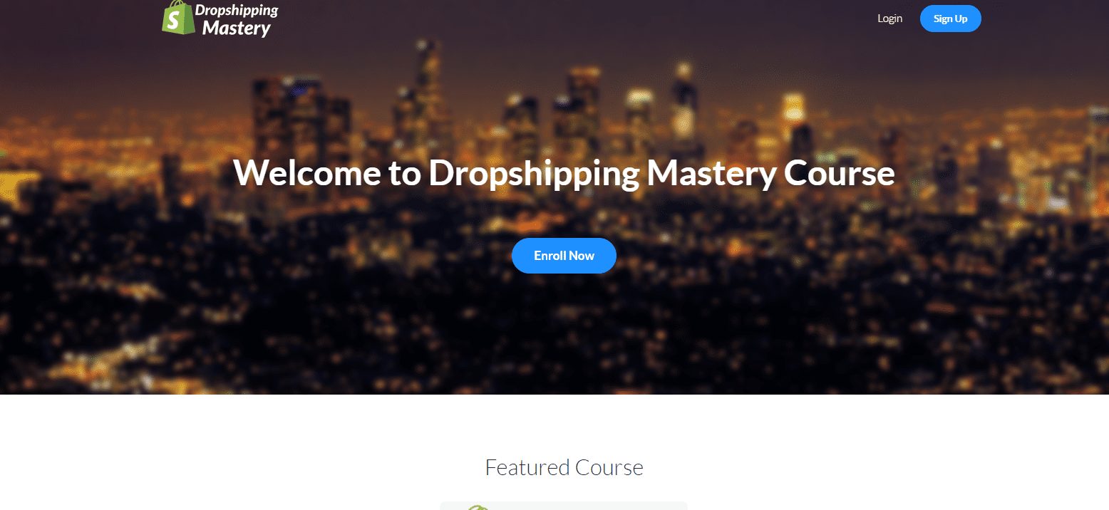 Cours de maîtrise du dropshipping enseignable