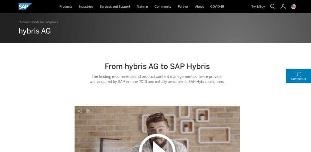 ¿Qué es el software de comercio electrónico y CRM Sap Hybris?