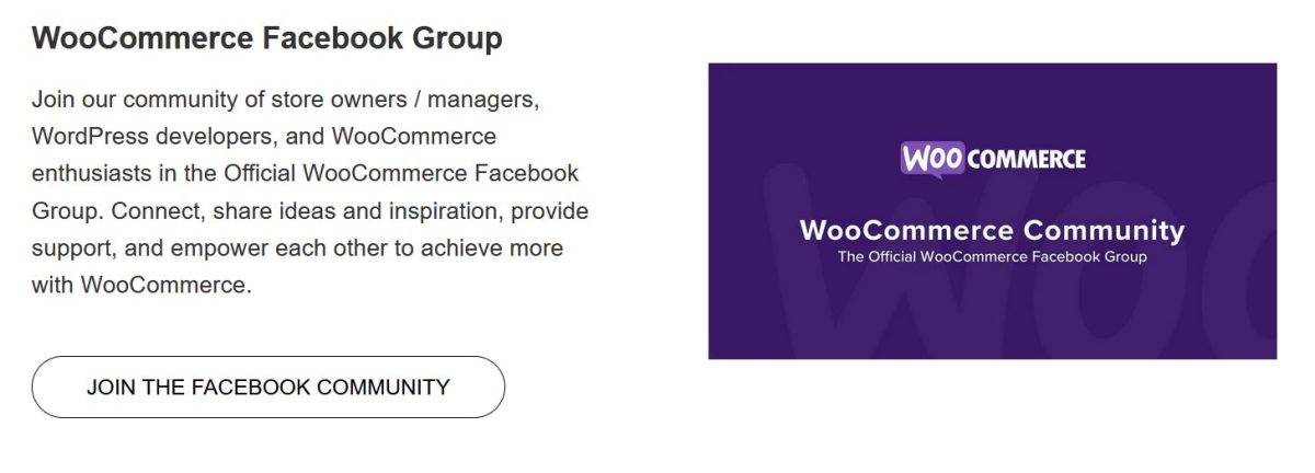 Woocommerce community