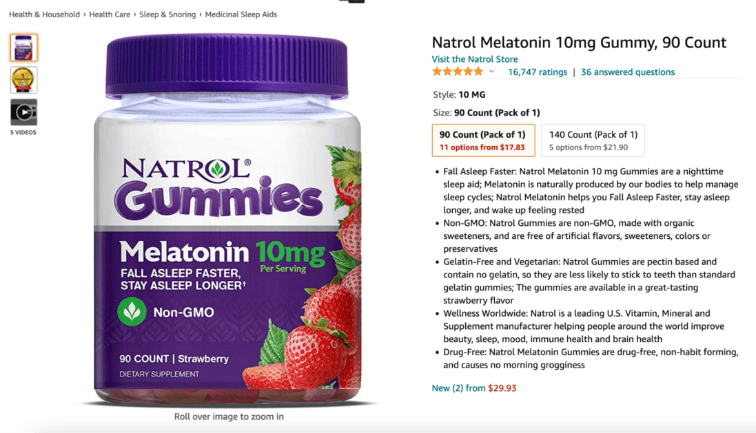 Melatonin Gummies