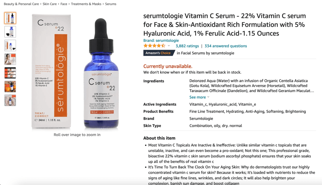 Vitamin C Serum