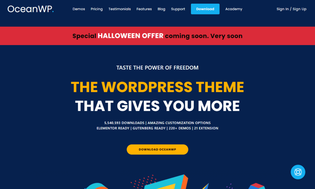 Ocean WP Theme