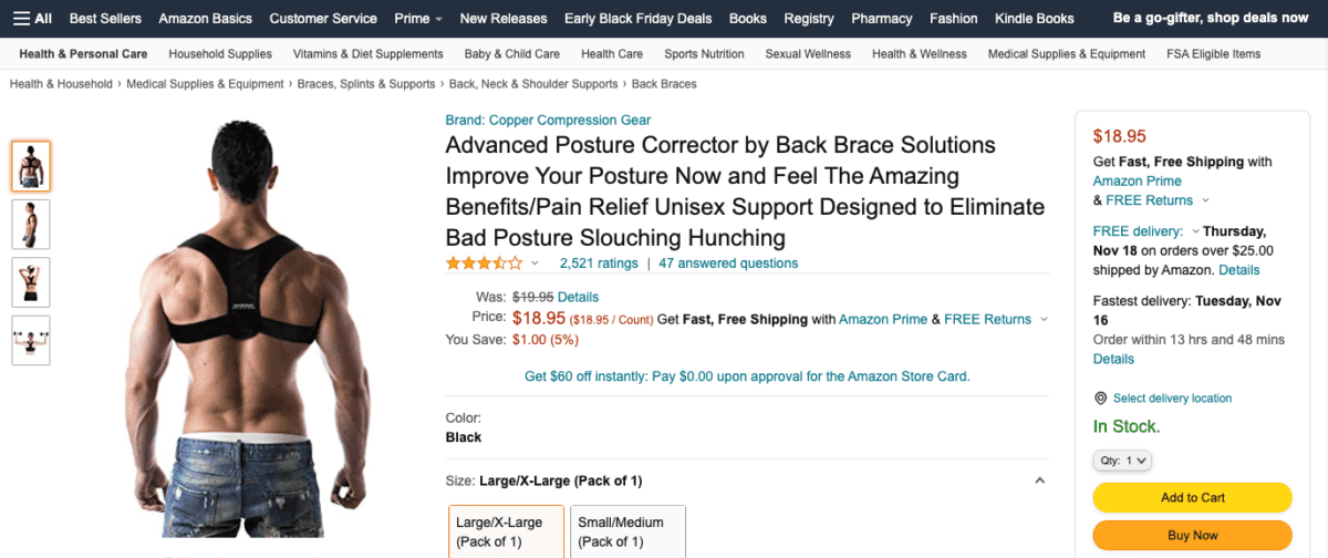 Posture corrector