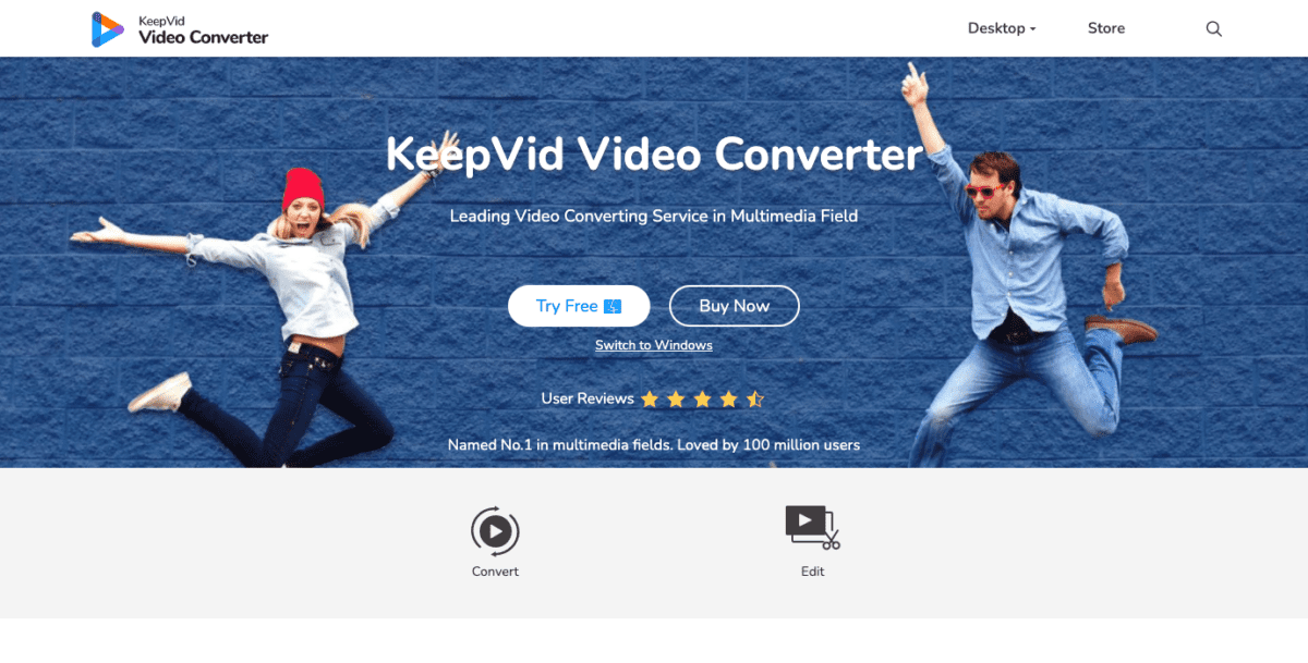 Convertisseur vidéo Keepvid