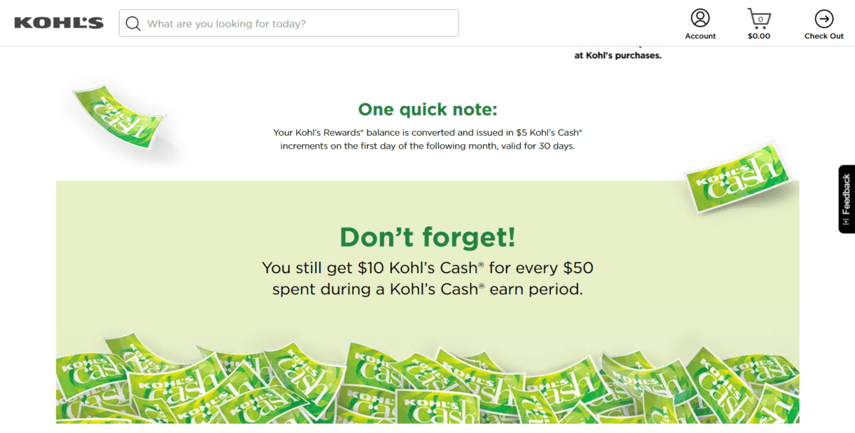 Kohls Rewards Customer Loyalty Program